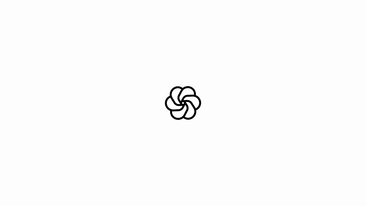 The interface gives way to a white identity ending.