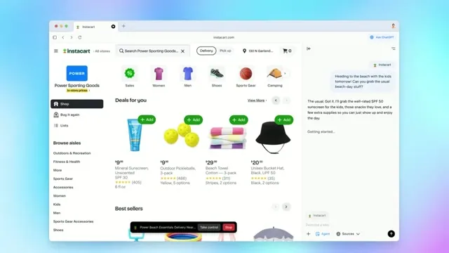 Whole browser