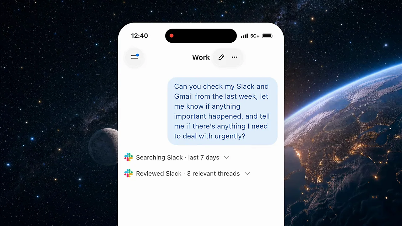 The submitted request and source-activity rows appear on the phone.