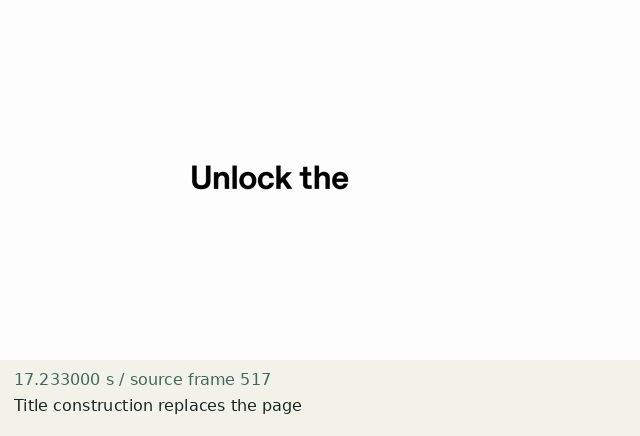Title construction replaces the page — source frame 517