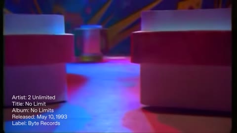 Source frame at 0.500s. Striped set, performers, pinball hardware and digits.