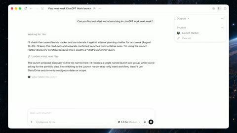 Source frame at 90.500s. Desktop chat, paired phone view, connection settings, presenter.