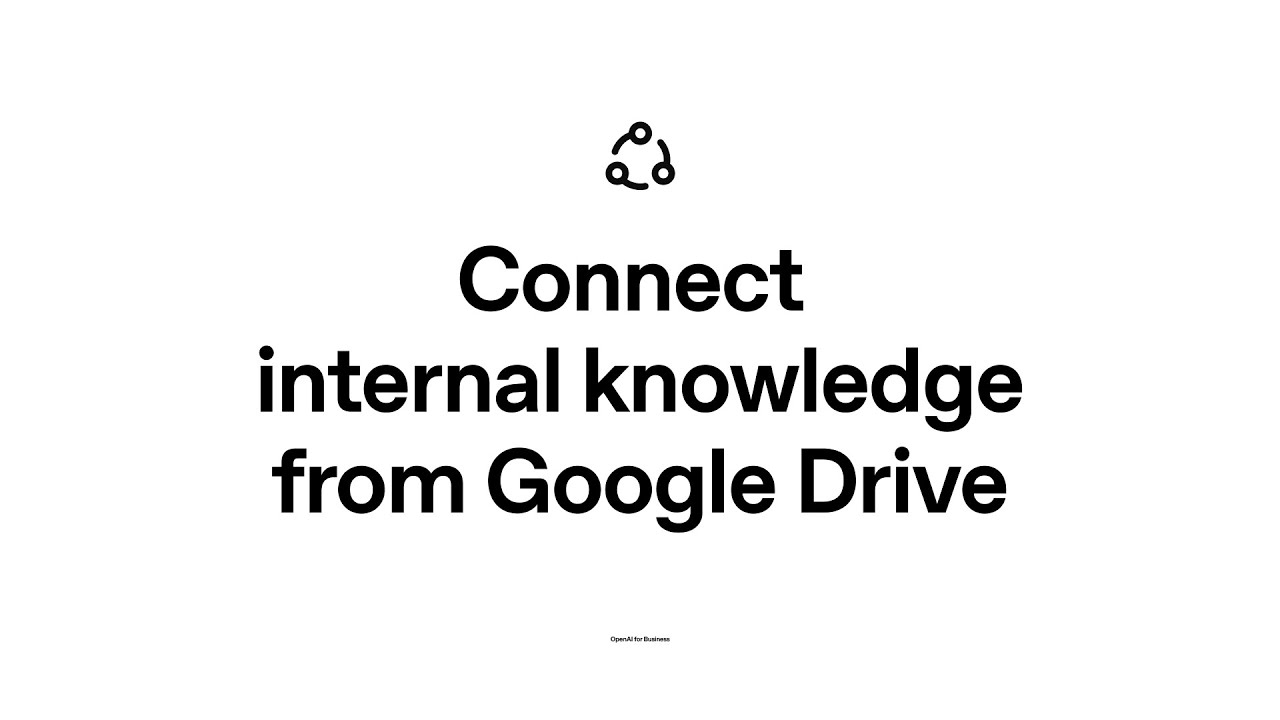 Connect internal knowledge from Google Drive — original channel thumbnail