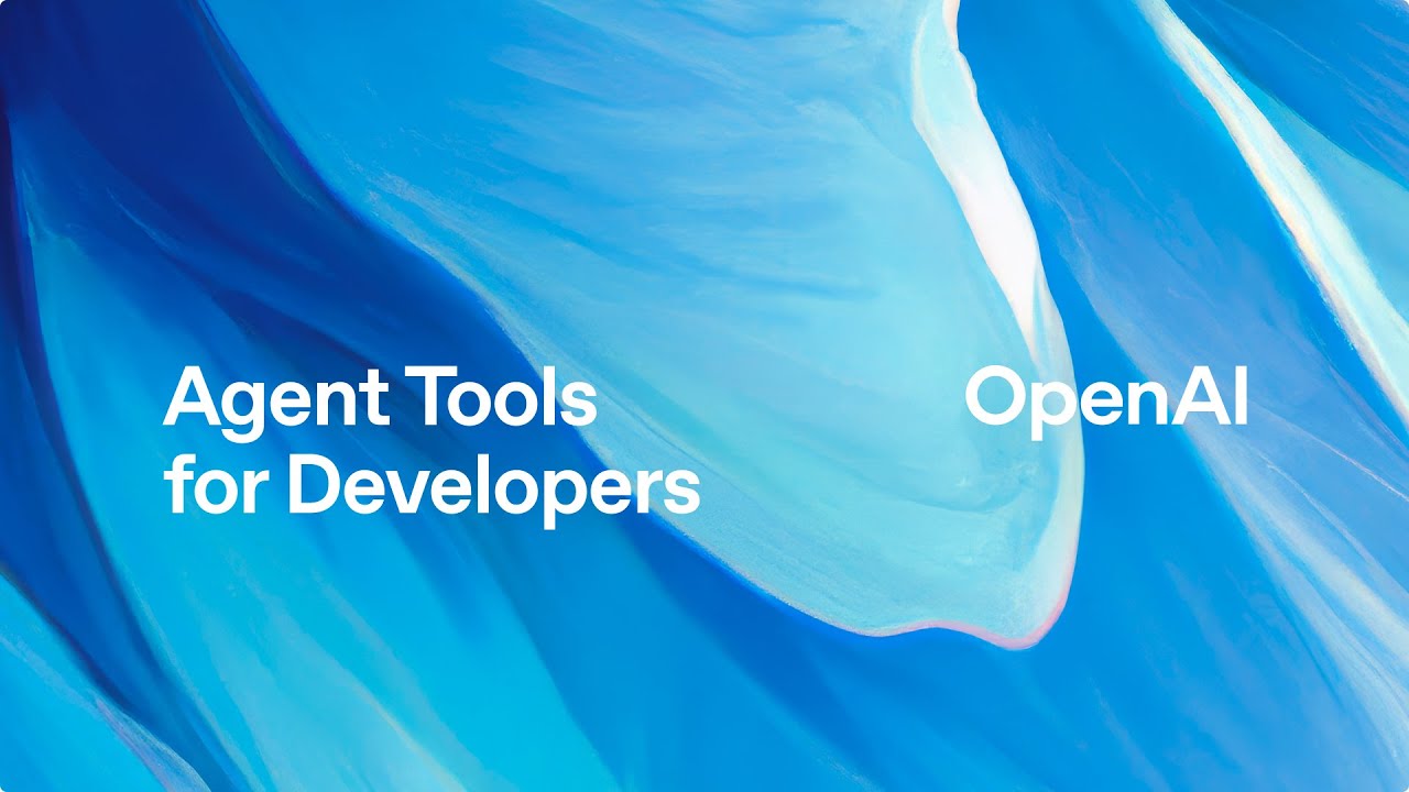 New tools for building agents with the API — original channel thumbnail